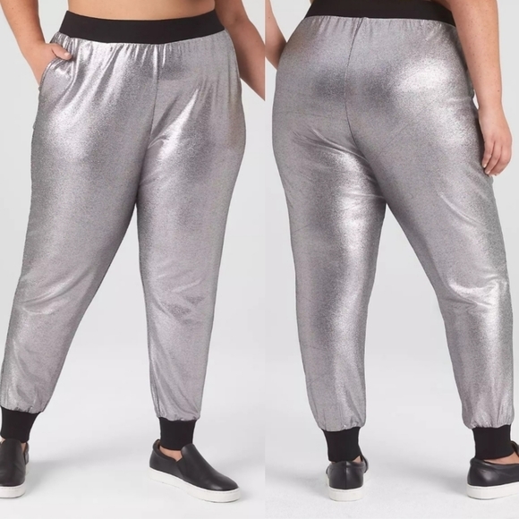 NWT LIVI BY LANE BRYANT SHINE JOGGER $69 - Picture 1 of 10